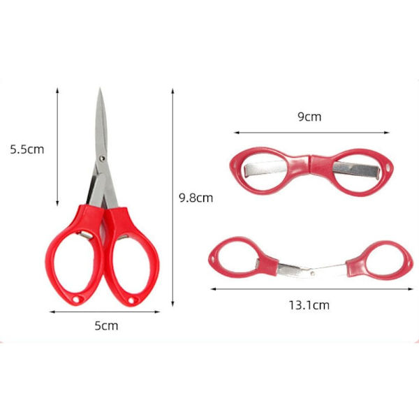 Foldesaks Bærbar Camping 6pcs