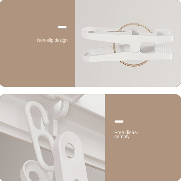 Klädställ Plasthängare VIT REKTANGEL REKTANGEL white rectangle-rectangle