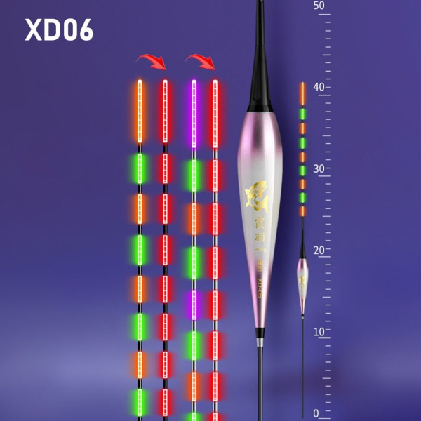 2STK Elektronisk Fiskeflyder Light Float GX04 GX04 GX04