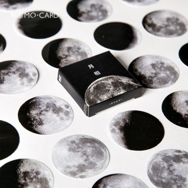 225st Stickers Moon Stickers Washi Stickers