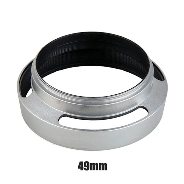 Skruet modlysblænde Anti-glare dæksel 49MM 49MM 49mm