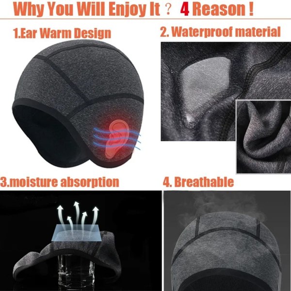 Cykelkasket Skihat A-SORT A-SORT A-Black