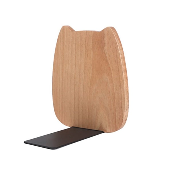 Creative kirjateline Cat Face -kirjanpäät VAALEENRUSKEA Light Brown