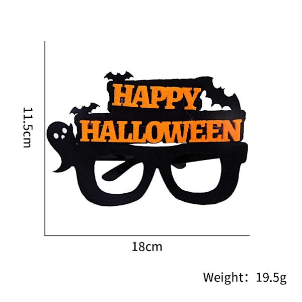 3/12 stk Halloween briller Morsomme gresskar briller J-3 STK J-3 STK J-3Pcs