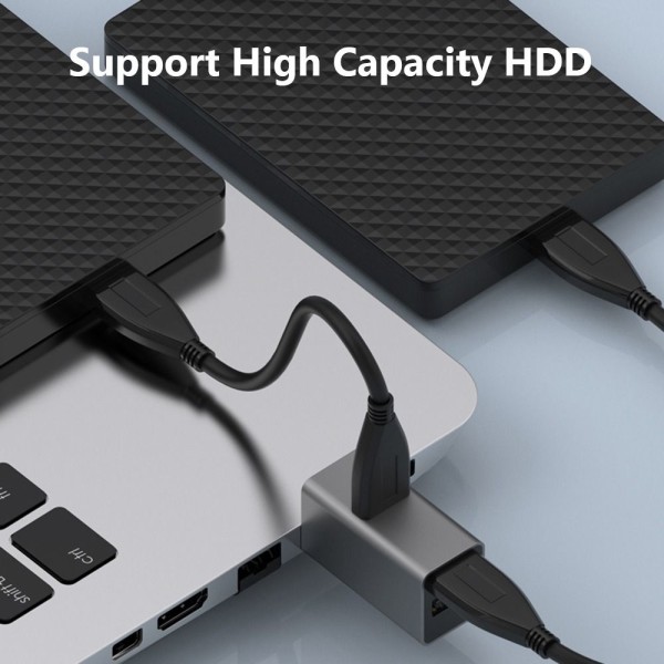 USB keskittimen Type-C Splitter Expander