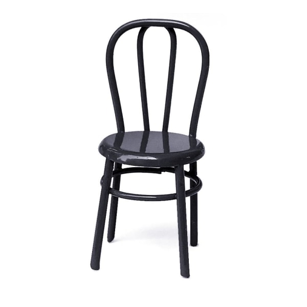 1:24 Dollhouse Chair Miniatyyri tuoli MUSTA Black 49d6 | Black | Fyndiq