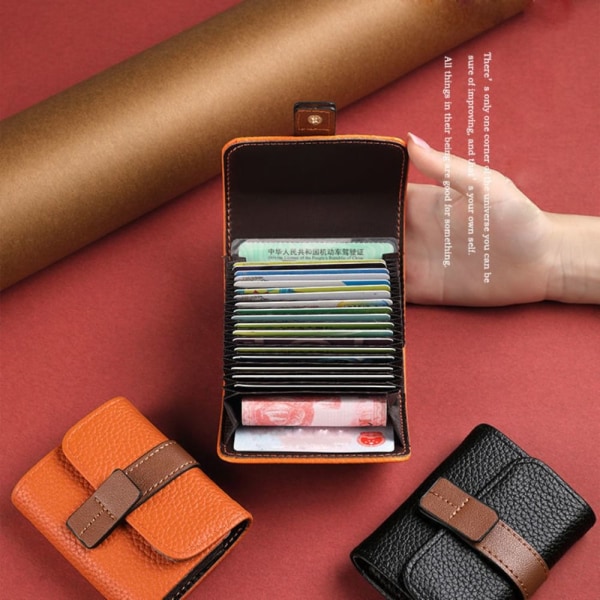 Luottokorttikotelon case BROWN STYLE2 STYLE2 brown style2-style2