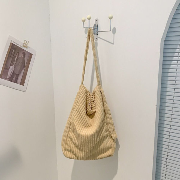 Lærredsskuldertaske Crossbody-taske KHAKI STYLE 2 STYLE 2 khaki style 2-style 2