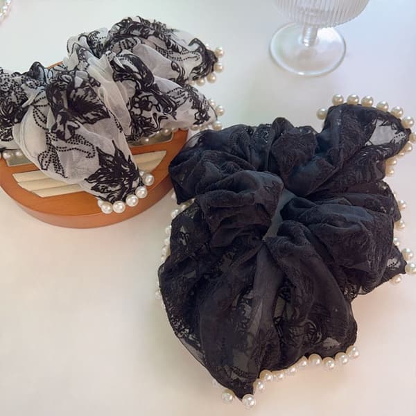Hårcirkel Hårtilbehør SORT Black