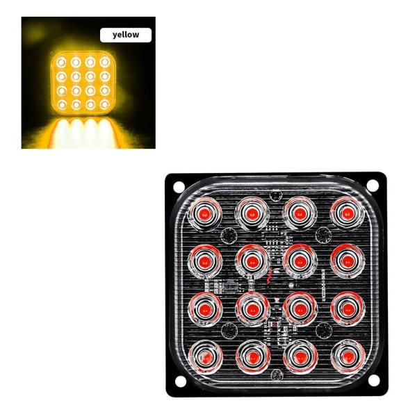 Truck Advarselslys LED Trailer Marker GUL yellow