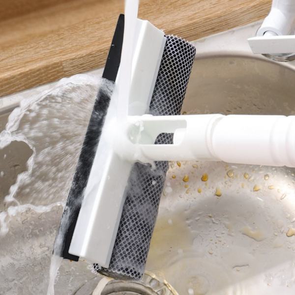 Lazy Sponge Mop lasinpuhdistustyökalu VALKOINEN white