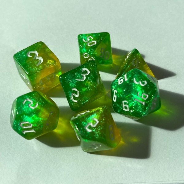 7 st DND Tärningar Polyedriska Tärningar STYLE 6 STYLE 6 Style 6