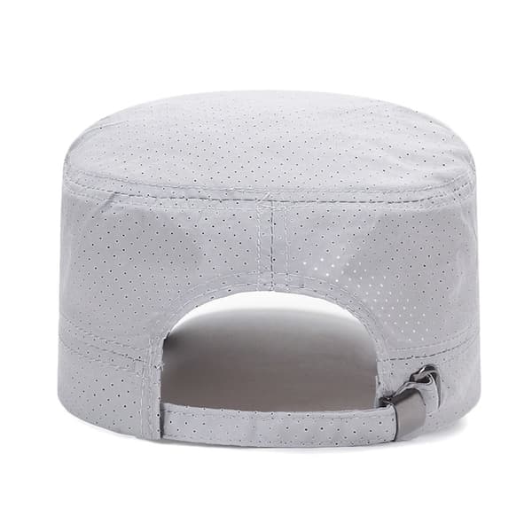 Military Cap Flat Top Caps TUMMANHARMAA dark grey