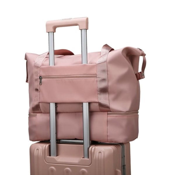 Matkalaukku Käsilaukku Säilytyslaukku TUMMAN PINK Dark Pink
