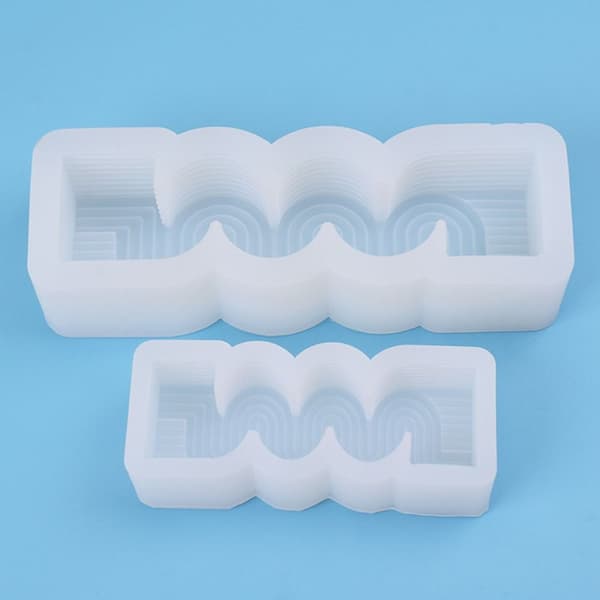 Stearinlys Silikonform Kakeharpiksform MIDT Middle