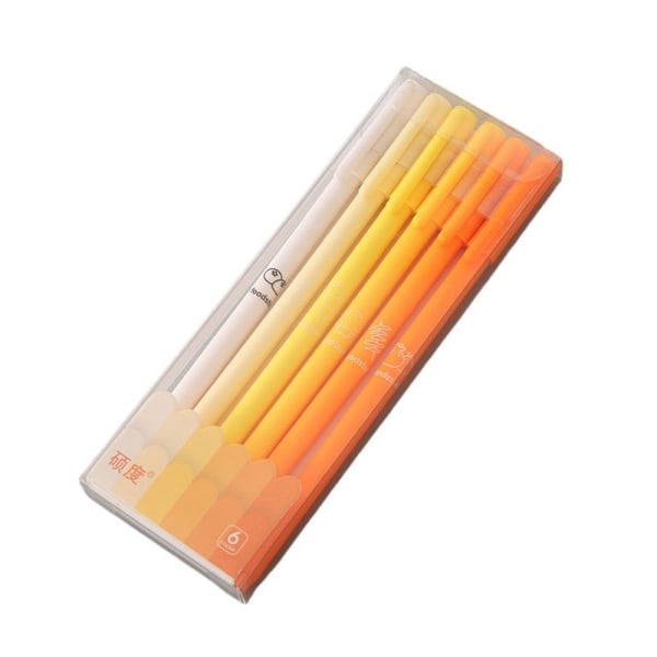 Sort Gel Pen Signature Pen ORANGE Orange