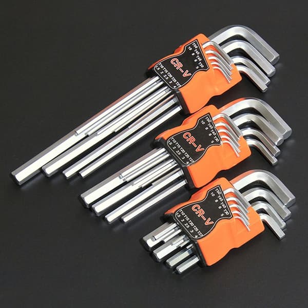 9-ST skruvmejsel set MFLAT HEAD FLAT HEAD MFlat Head