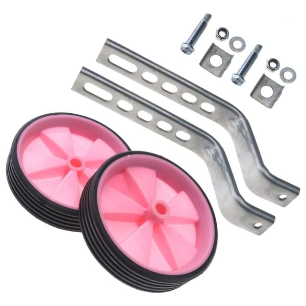Stabilisatorhjul Barncykel ROSA pink