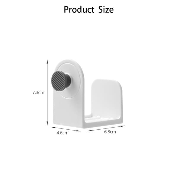 2st Grytlock Rack Pan Lock Organizer Hållare Skärbräda