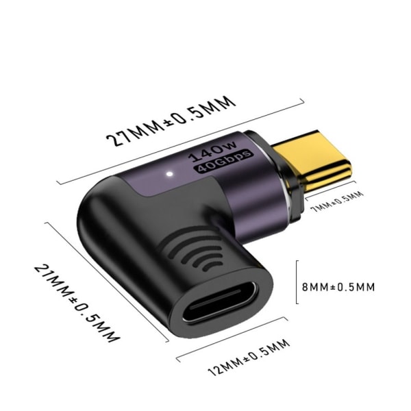 Magneettinen Type-C muunnin USB 4.0 140W