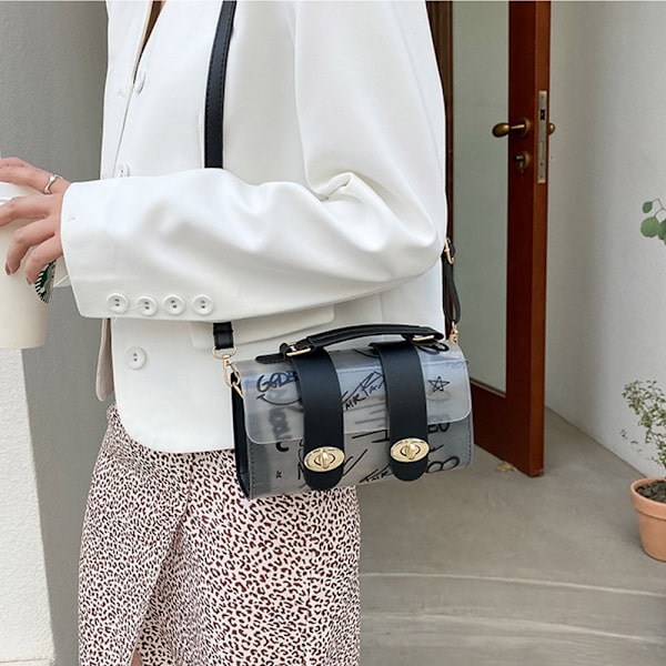 Axelväska Messenger Bag VIT white