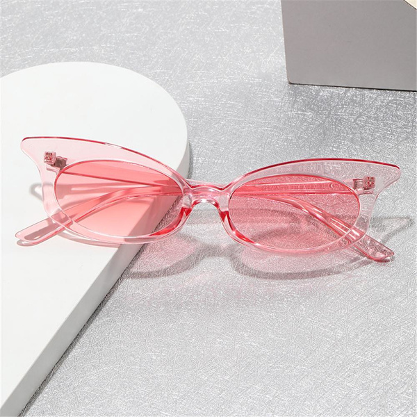 Naisten aurinkolasit Perhosen muotoinen PINK PINK Pink
