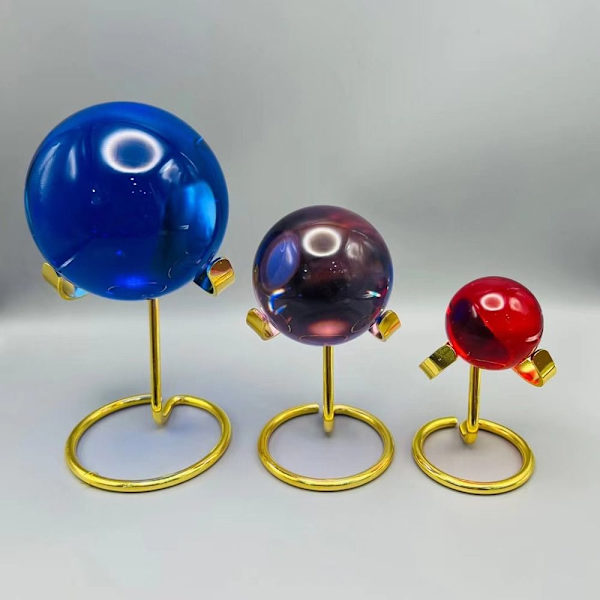 Krystalkuglebase glaskugleholder GOLD M Gold M