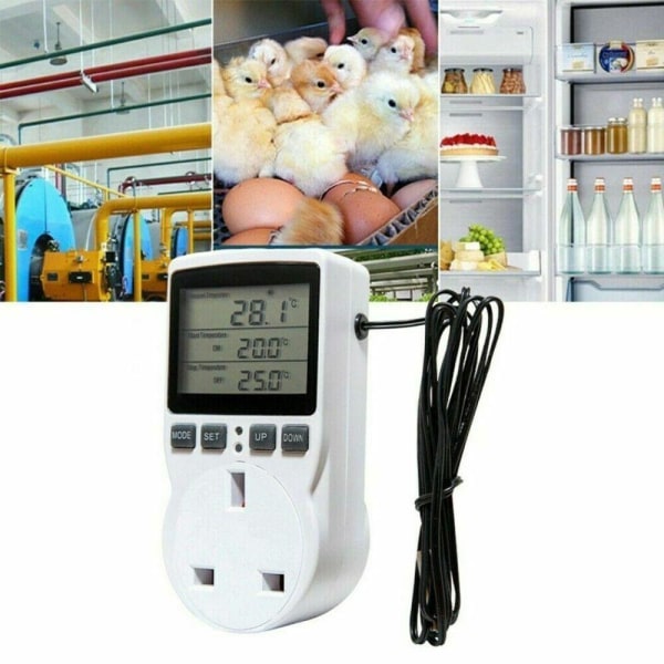 Timer Termostat Temperatur Controller Sensor