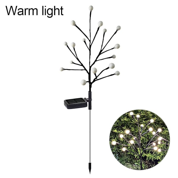 Firefly Lights Aurinkovalo LÄMMIN VALO LÄMPIÄ VALO warm light