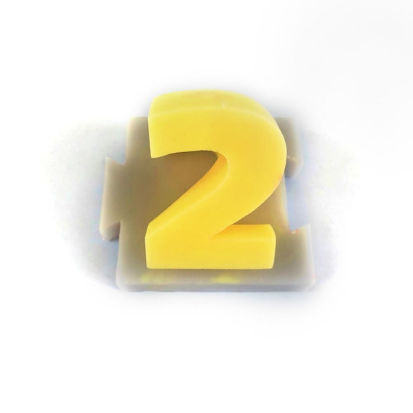 Antal lysforme silikoneforme 2 2 2