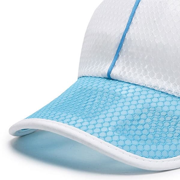 Solbeskyttende Caps Full Mesh Hats LYS GRÅ light grey