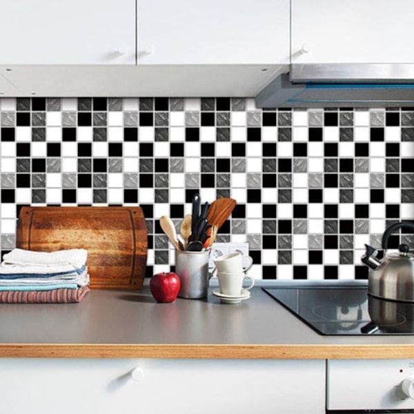 Mosaic Tile Stickers Väggdekal 04 04 04