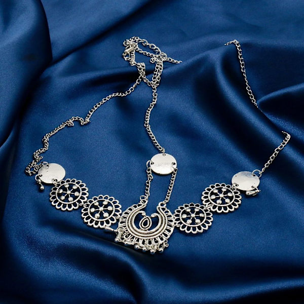 Bohemian Head Chain Hiuskorut SILVER silver