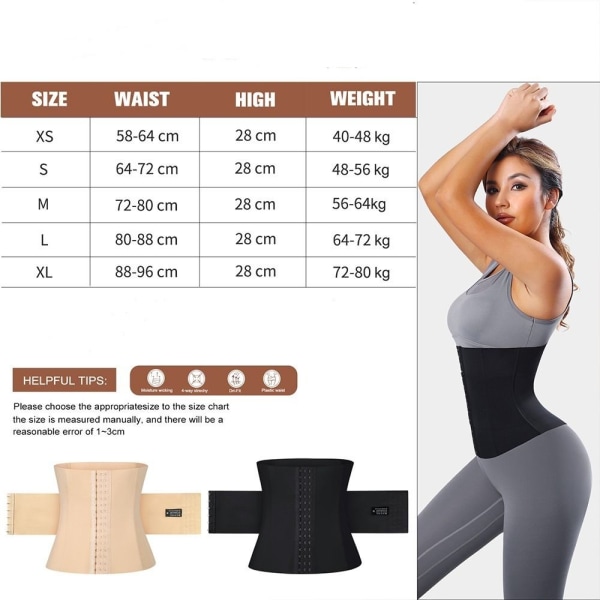 Naisten muotoiluvaatteet Tummy Control Body Shaper NUDE XL Nude XL