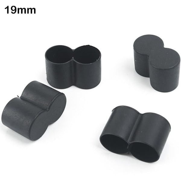 Stol Benskydd Möbelfötter SVART 19MM black 19mm