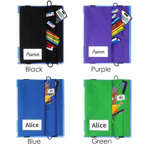Solmio Folder Case Luokka Paperilaukut MUSTA Black