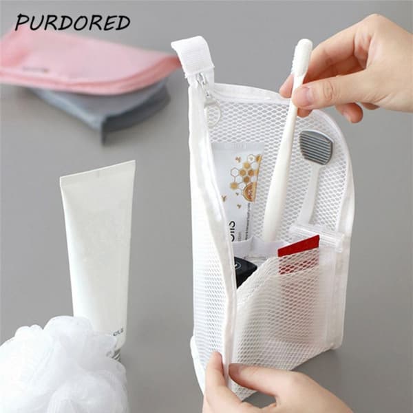 Makeup Brush Bag Kosmetikkveske GRÅ Grey