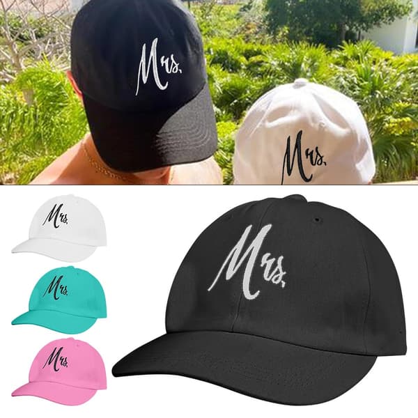 Broderet baseballhat Baseballkasket SORT black