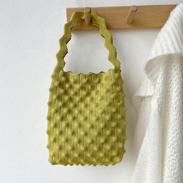 Håndveske Ananas Poser LYS GRØNN light green