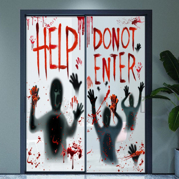 Dørplakater Window Clings DØRSTICKERS DØRKLISTERMÆRKER door stickers