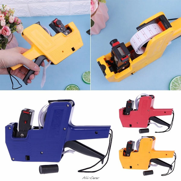 Hintalappu Labeller Price Gun PUNAINEN red