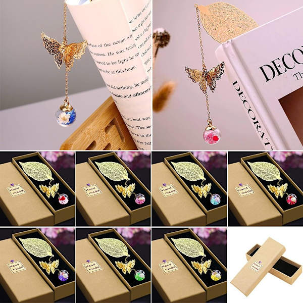 Kirjanmerkit Lehtilaskimo Kirjamerkit LAHJALAATIKKO LAHJALAATIKKO Gift Box