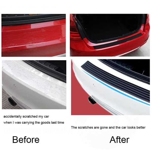 Car Trim Cover Strip Car Sill Plate Protector 104CM 104cm