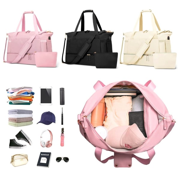 Weekender Bag Reiseveske ROSA pink