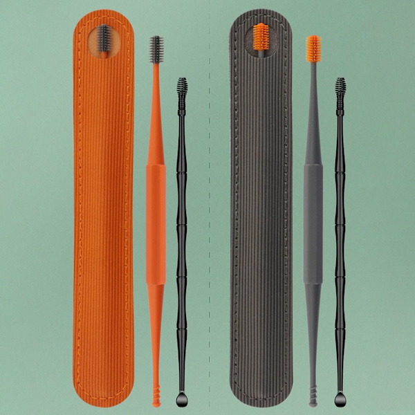 2kpl Set Korvavahanpoistotyökalu ORANSSI Orange