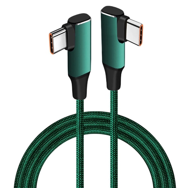 Type C-kabel USB-C-dataledning GRØN 0,5M Green 0.5m