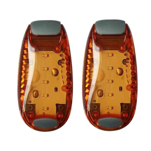 2 Stk Bådnavigationssignallampe LED Lyser ORANGE Orange