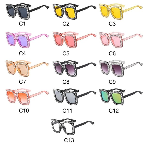 Crystal Lasten aurinkolasit Kids Square Aurinkolasit C8 C8 C8