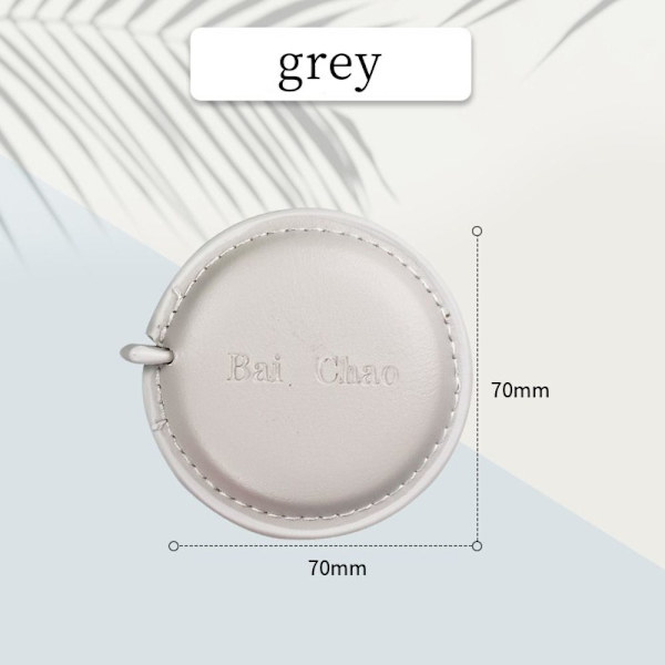 Målebånd Skreddersy myk linjal GRÅ grey