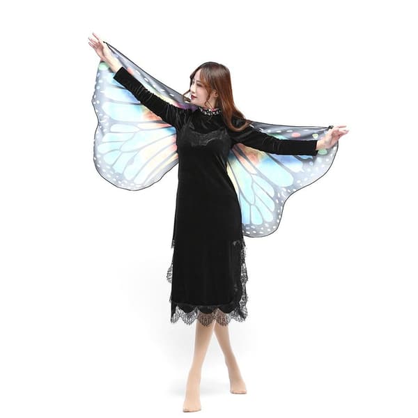 Butterfly Wings Sjal Butterfly Scarf E E E